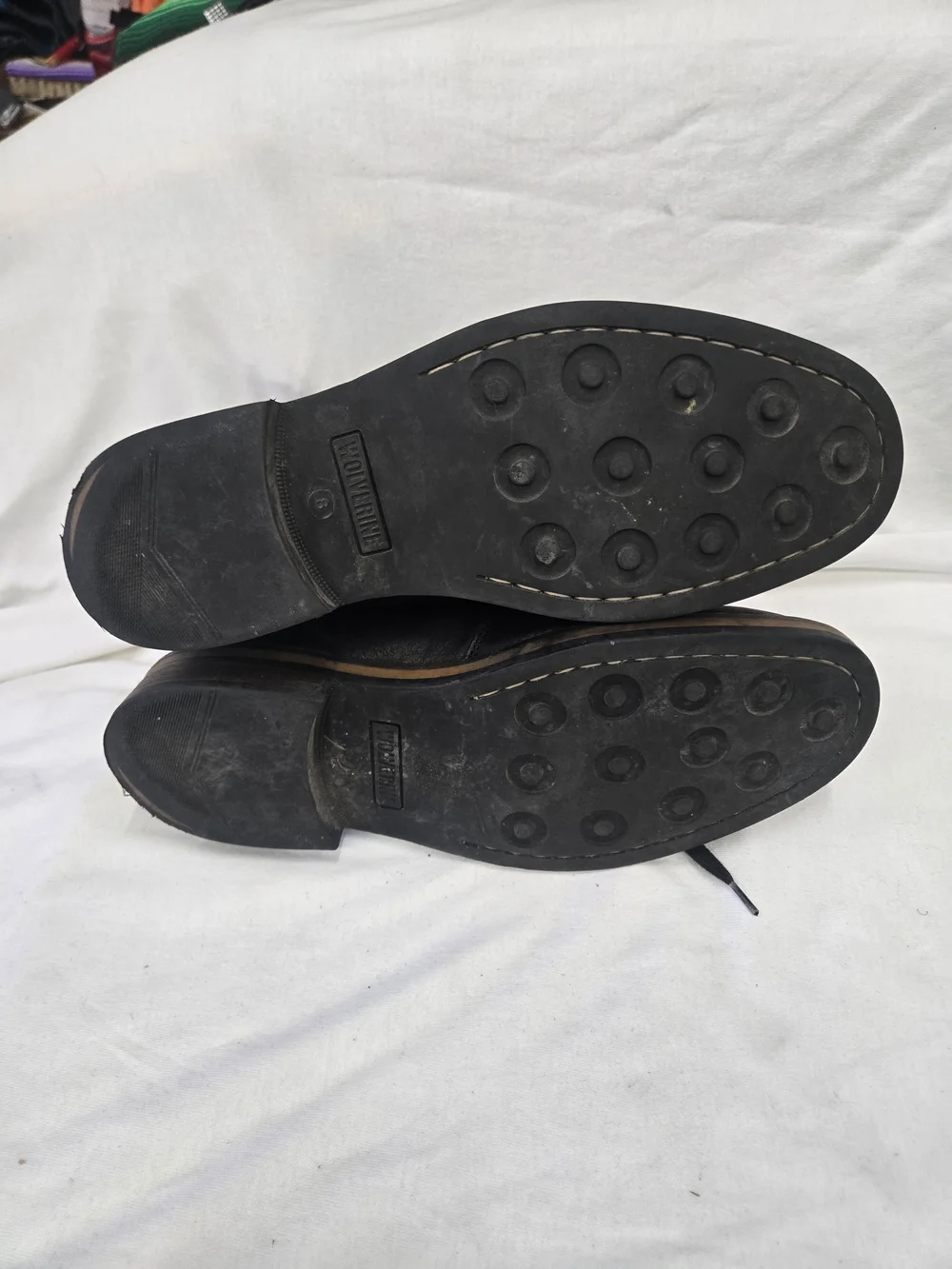 Wolverine Black Leather Chukka Lace-Up Boots